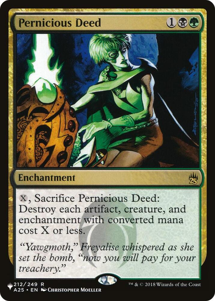 Pernicious Deed (212/249) [The List]