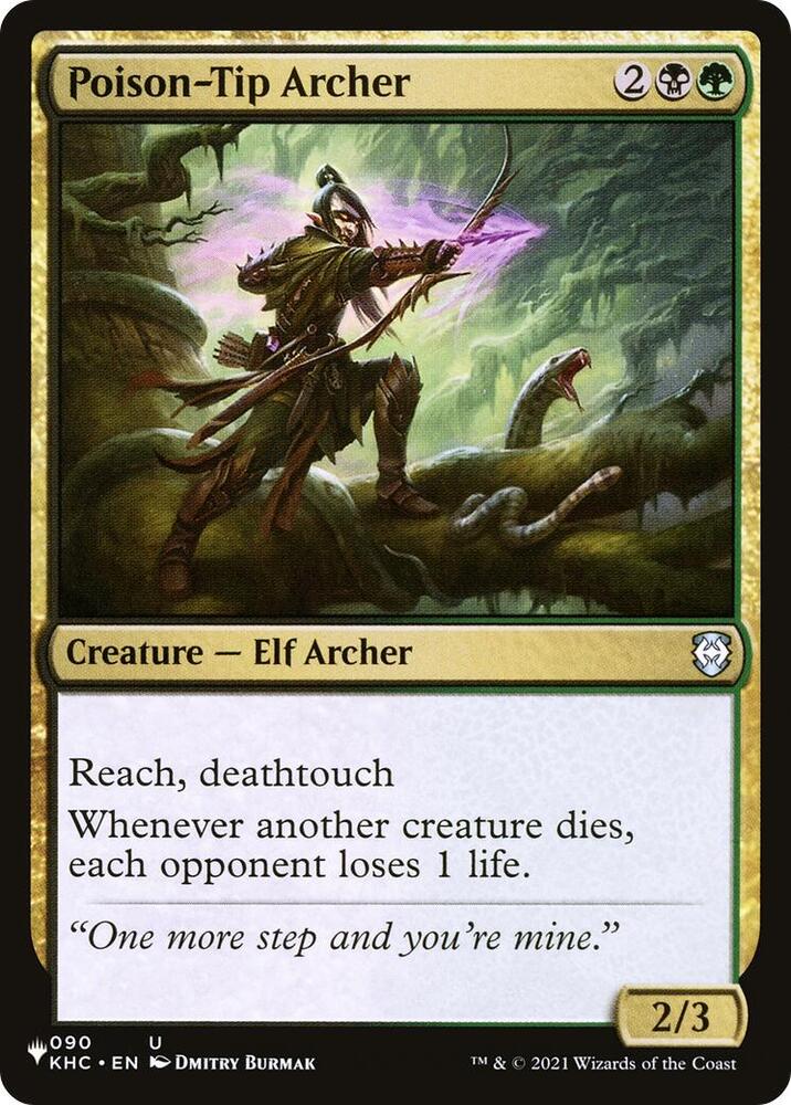 Poison-Tip Archer (090) [The List]