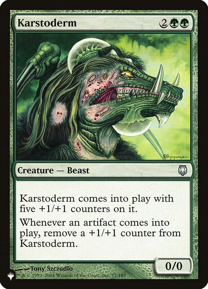 Karstoderm (77/165) [The List]
