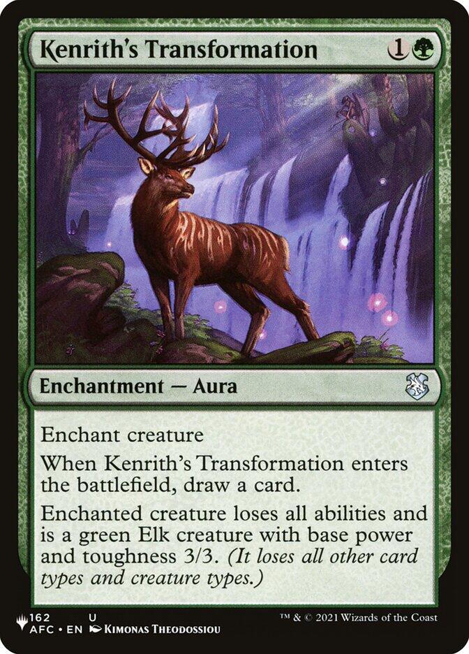 Kenrith's Transformation (162/062) [The List]