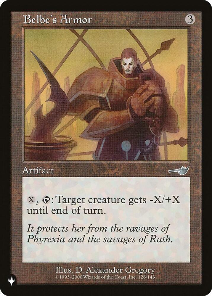 Belbe's Armor (126/143) [The List]