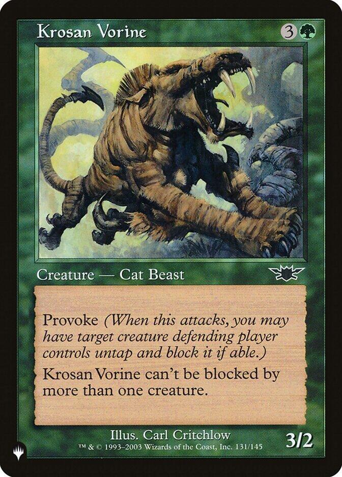 Krosan Vorine (131/145) [The List]