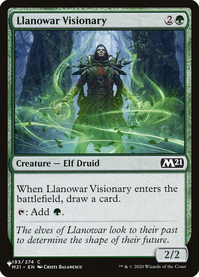 Llanowar Visionary (193/274) [The List]