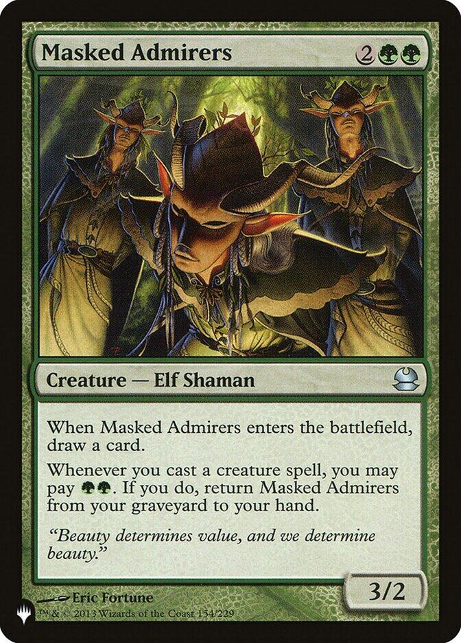 Masked Admirers (154/229) [The List]