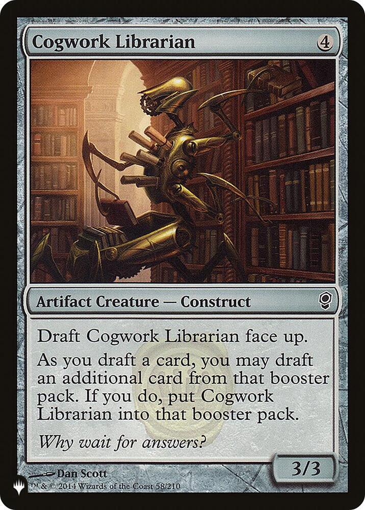 Cogwork Librarian (58/210) [The List]