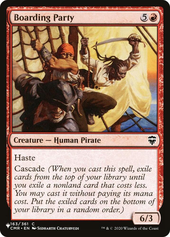 Boarding Party (163/361) [The List]