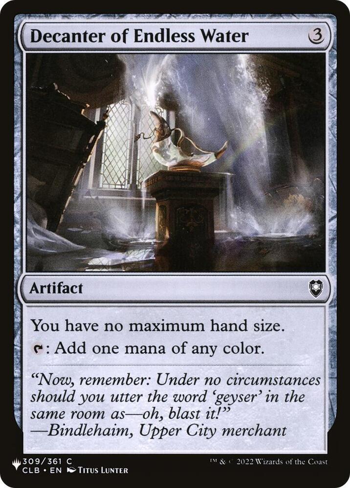 Decanter of Endless Water (309/361) [The List]