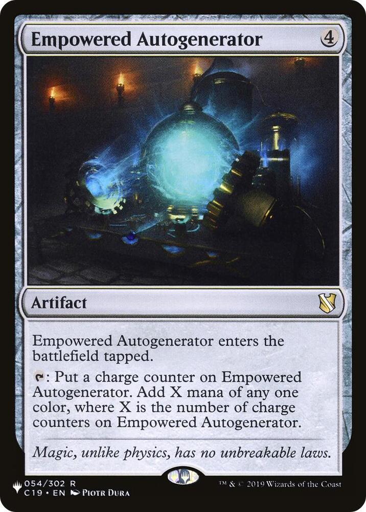 Empowered Autogenerator (054/302) [The List]