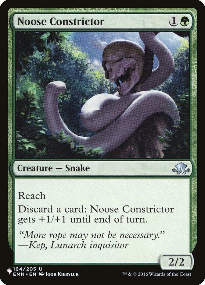 Noose Constrictor (164/205) [The List]