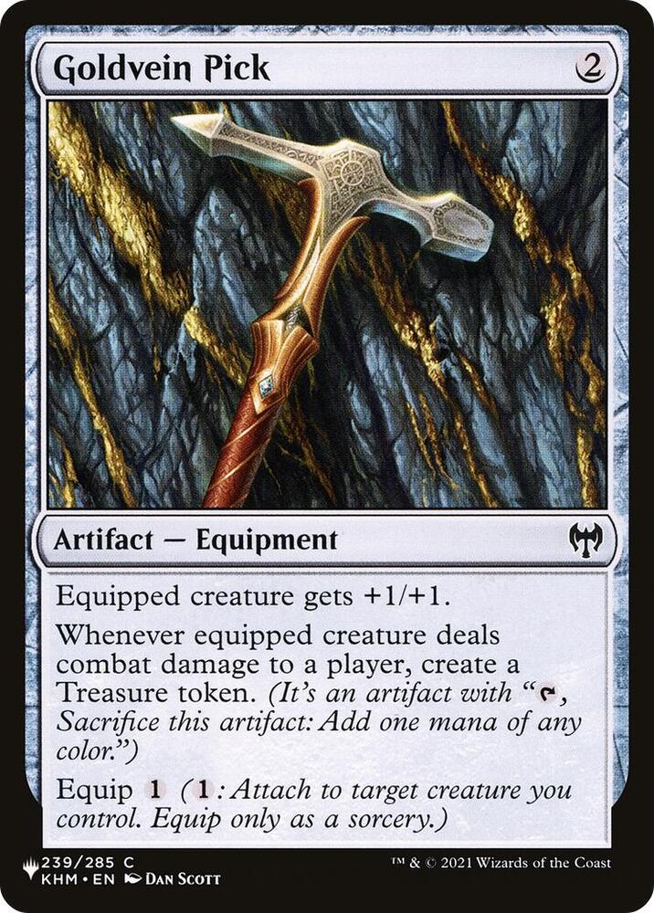 Goldvein Pick (239/285) [The List]