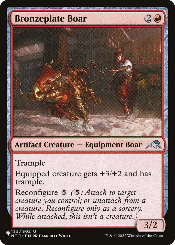 Bronzeplate Boar (135/302) [The List]