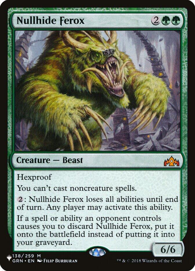 Nullhide Ferox (138/259) [The List]