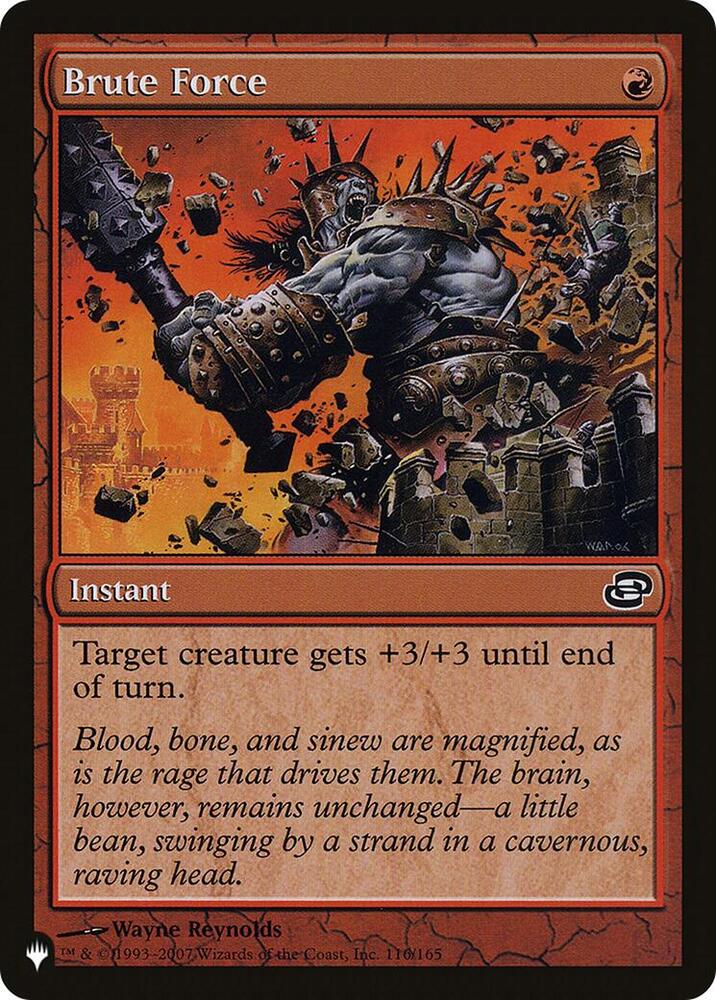 Brute Force (116/165) [The List]