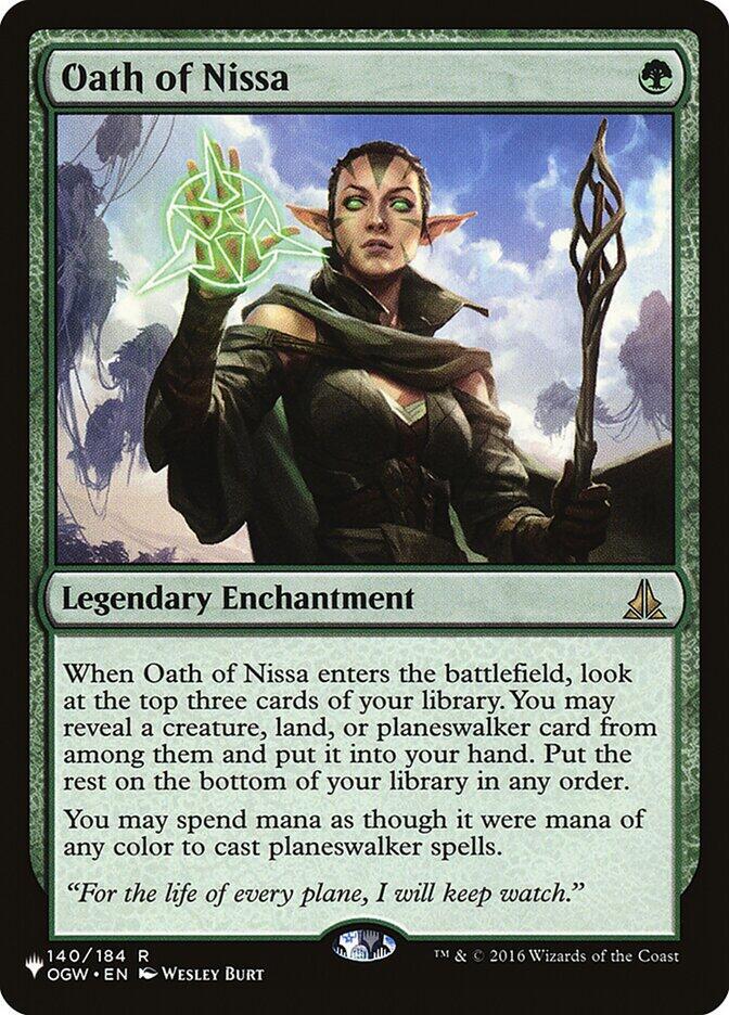Oath of Nissa (140/184) [The List]