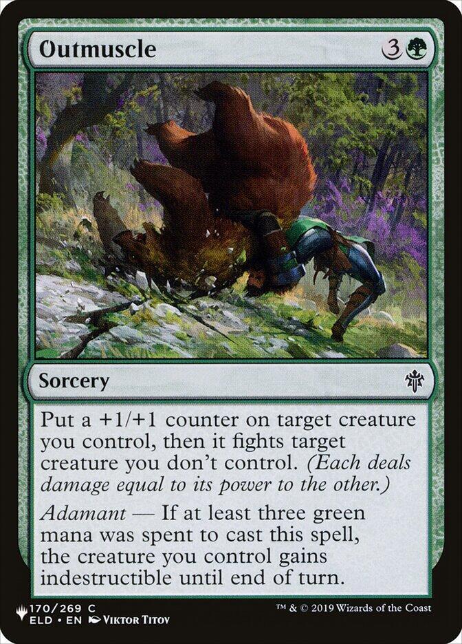 Outmuscle (170/269) [The List]