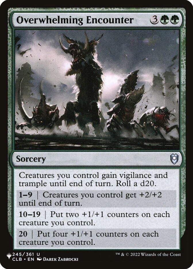 Overwhelming Encounter (245/361) [The List]