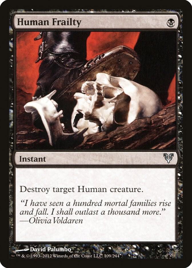 Human Frailty (109) [Avacyn Restored]