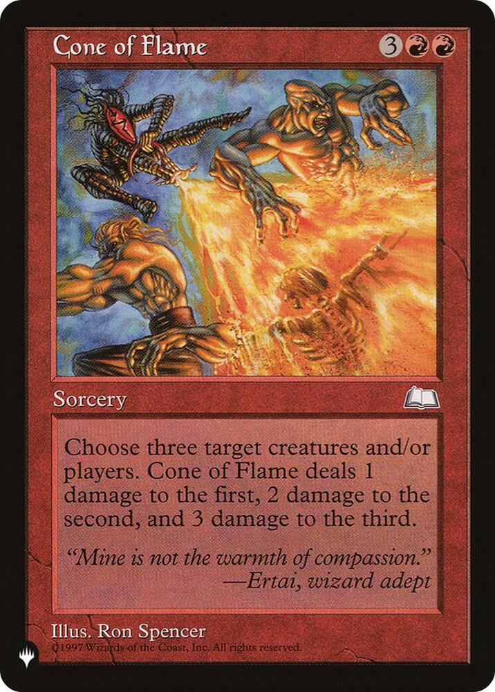 Cone of Flame (WTH-95) [The List]