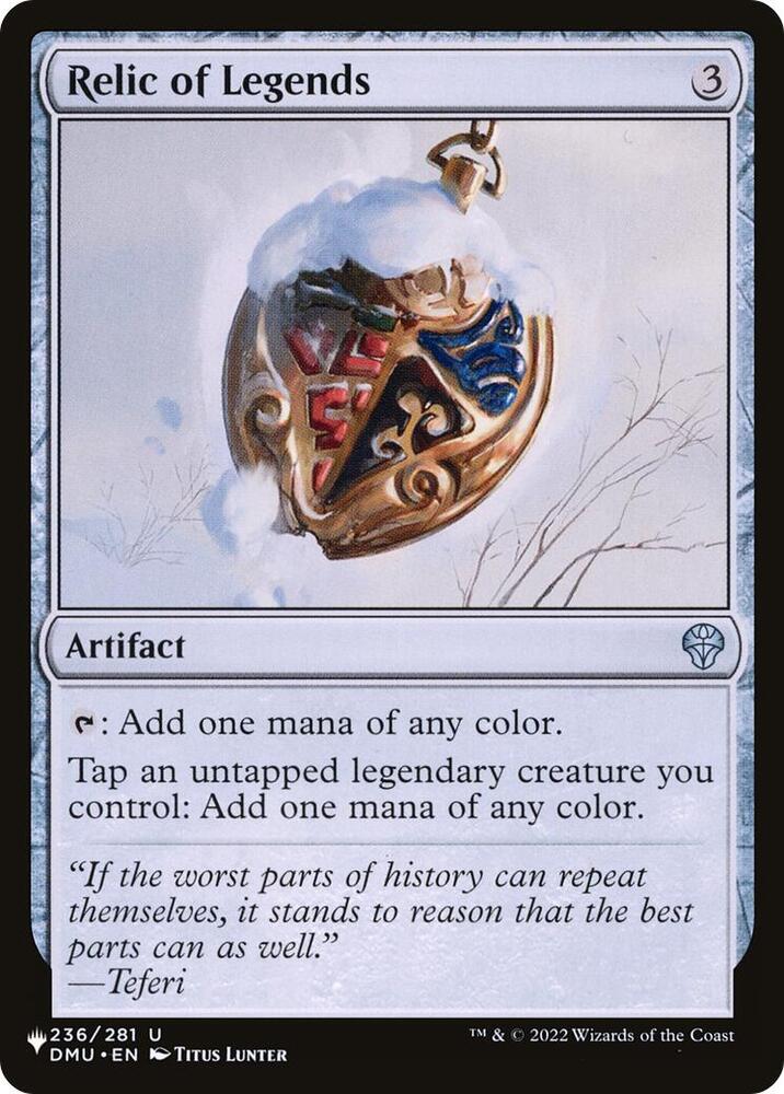 Relic of Legends (236/281) [The List]