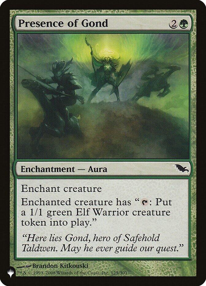 Presence of Gond (125/301) [The List]