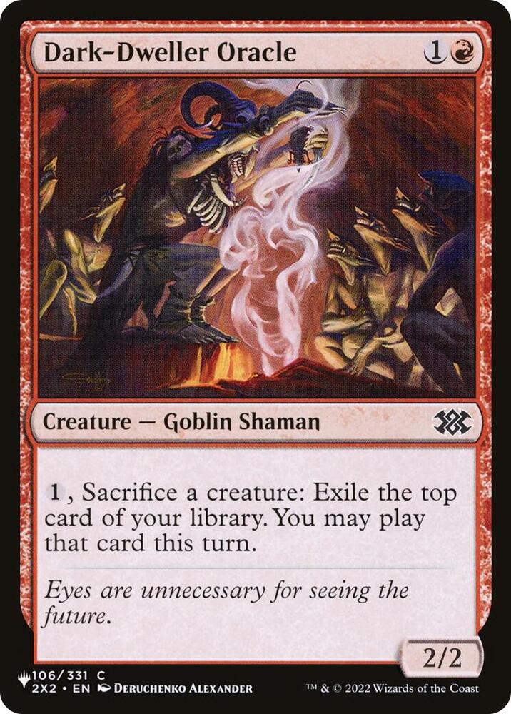Dark-Dweller Oracle (106/024) [The List]