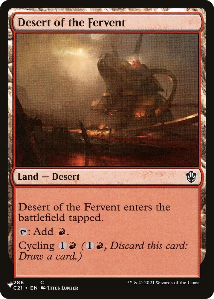 Desert of the Fervent (286/081) [The List]