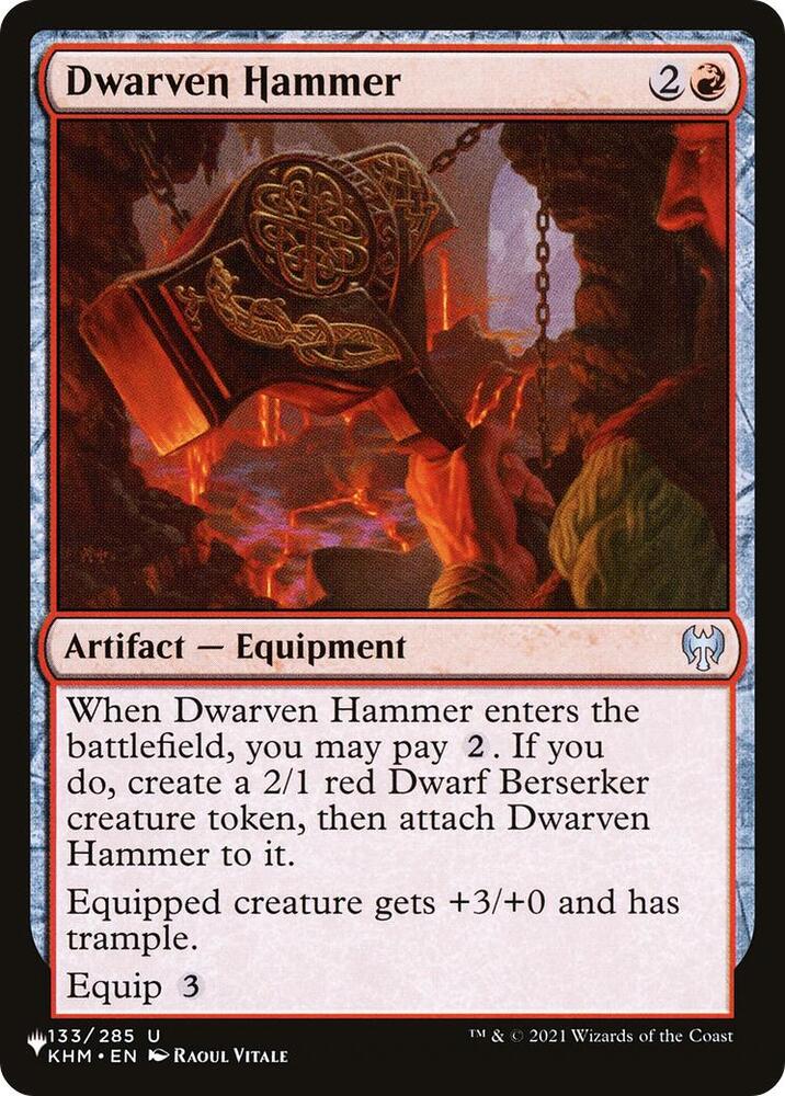 Dwarven Hammer (133/285) [The List]