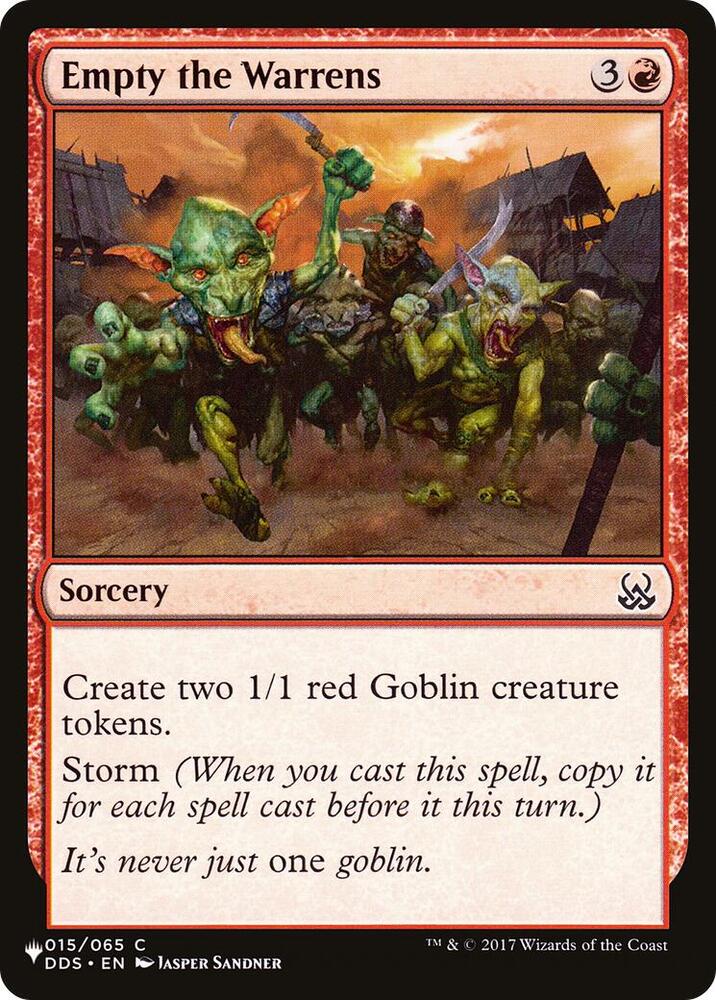 Empty the Warrens (015/065) [The List]