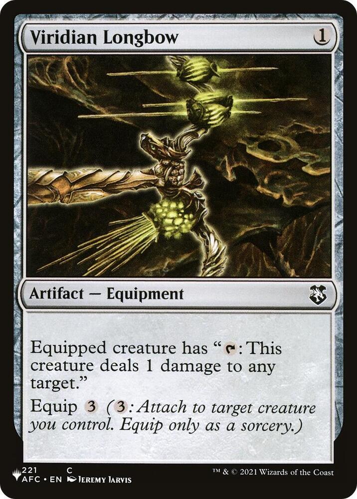 Viridian Longbow (221/062) [The List]