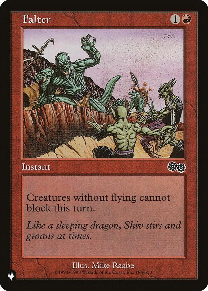 Falter (184/350) [The List]