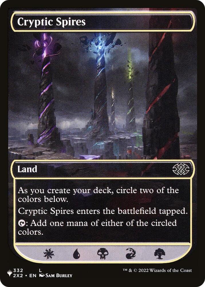 Cryptic Spires (332/024) [The List]