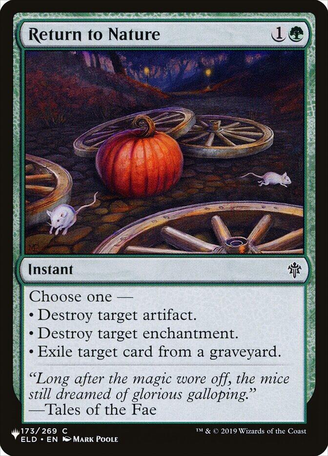 Return to Nature (173/269) [The List]