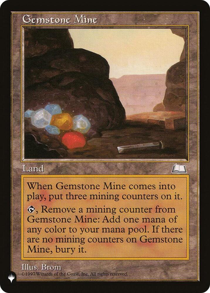 Gemstone Mine (WTH) (WTH-164) [The List]