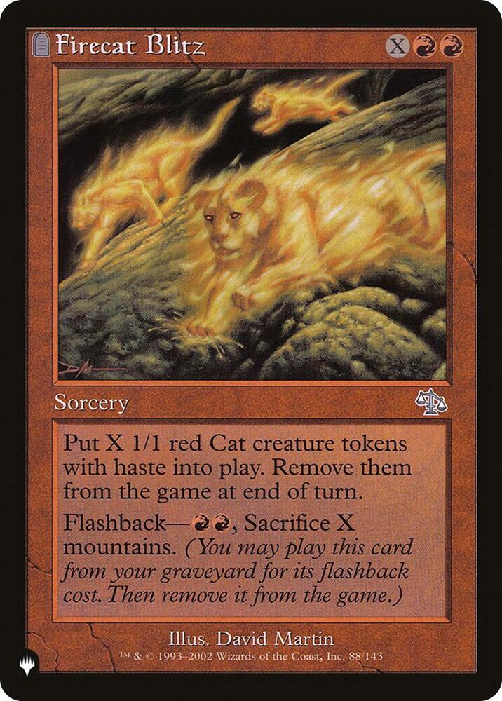 Firecat Blitz (88/143) [The List]