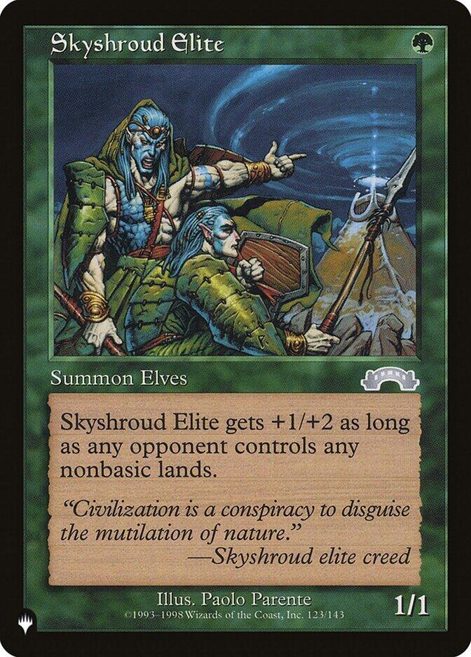Skyshroud Elite (123/143) [The List]