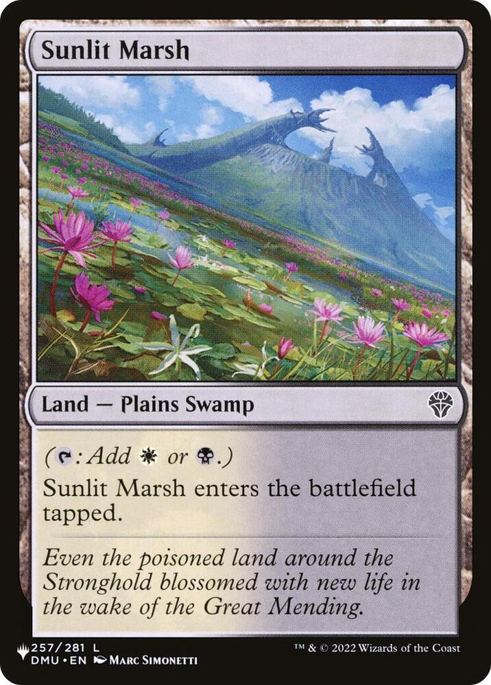 Sunlit Marsh (257/281) [The List]