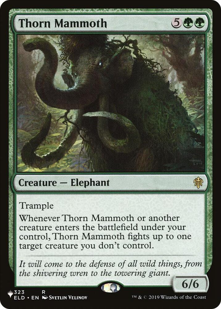 Thorn Mammoth (323/269) [The List]