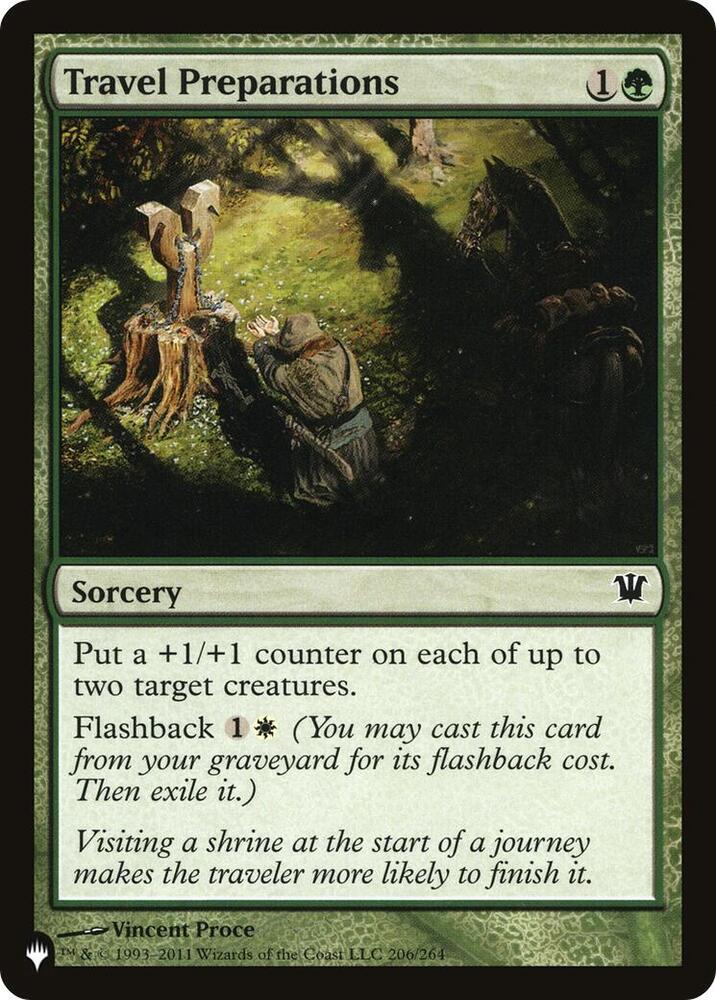 Travel Preparations (206/264) [The List]