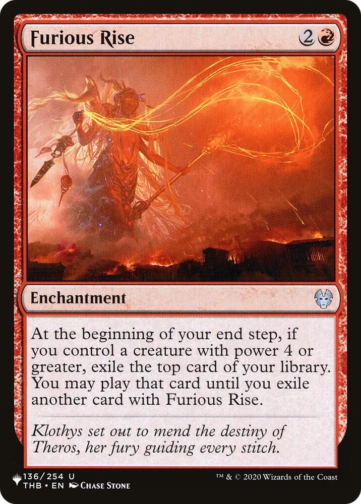 Furious Rise (136/254) [The List]