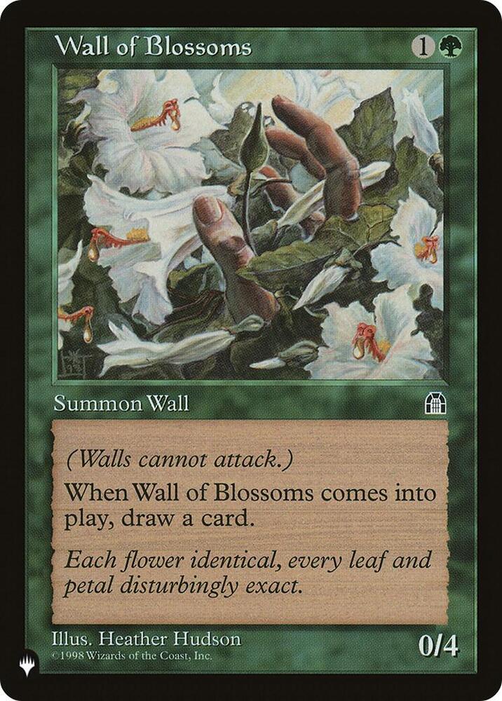 Wall of Blossoms (STH-125) [The List]
