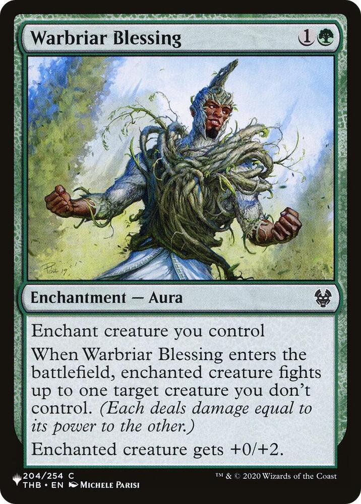 Warbriar Blessing (204/254) [The List]
