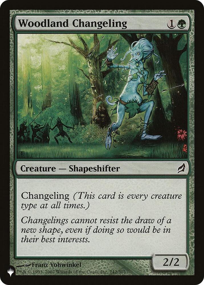 Woodland Changeling (242/301) [The List]
