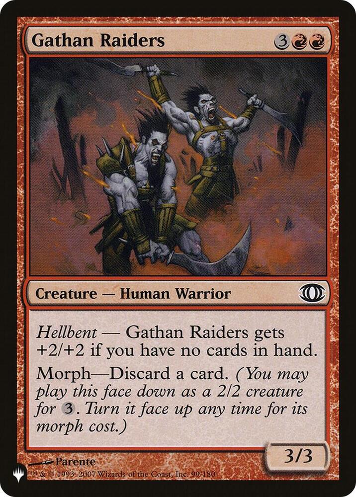 Gathan Raiders (99/180) [The List]