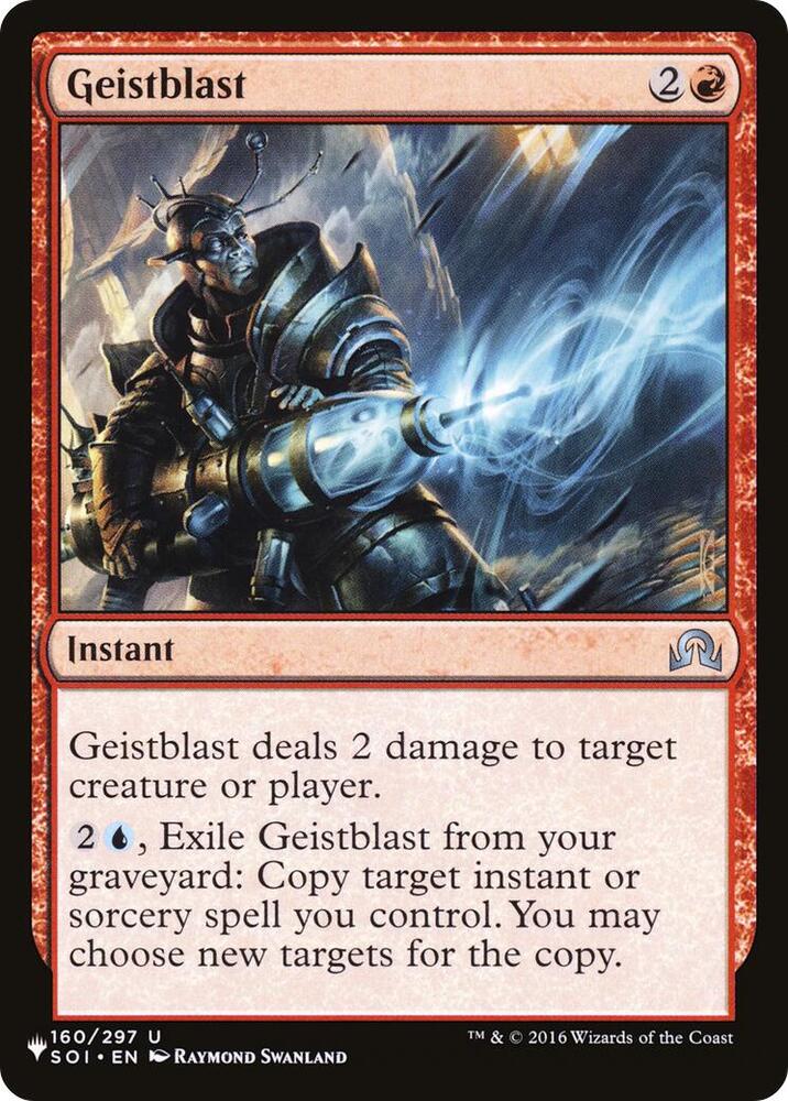 Geistblast (160/297) [The List]