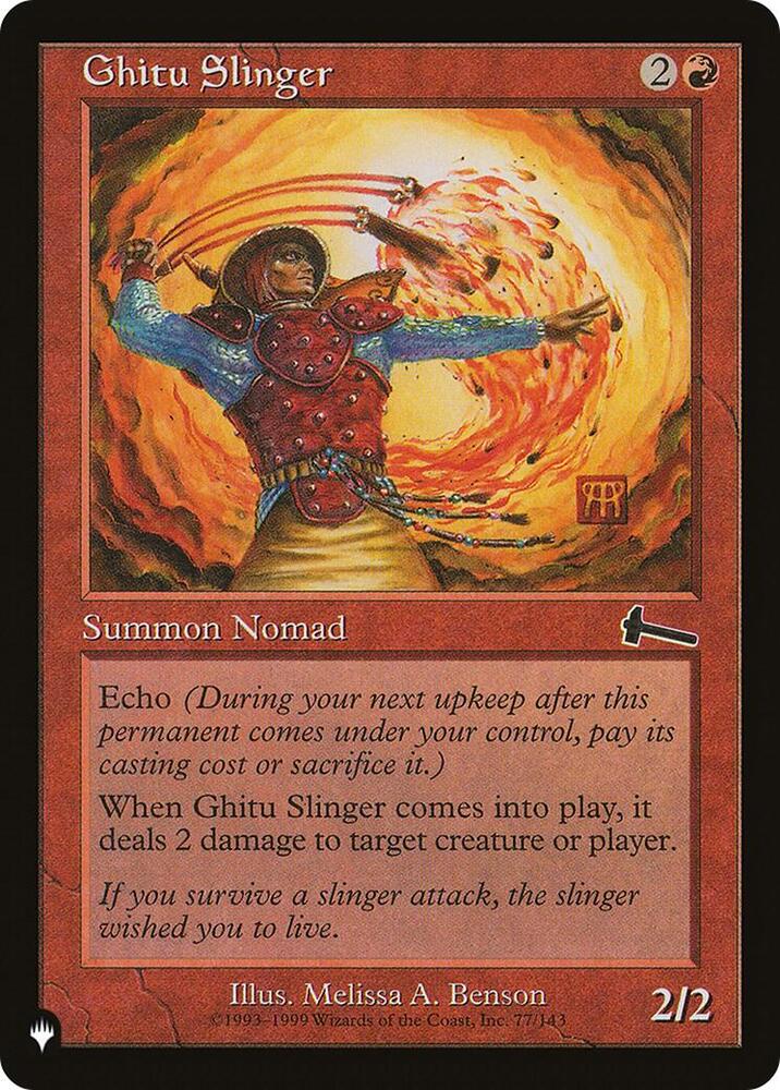 Ghitu Slinger (77/143) [The List]