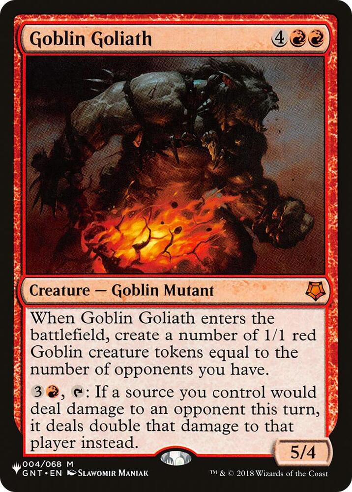 Goblin Goliath (004/068) [The List]