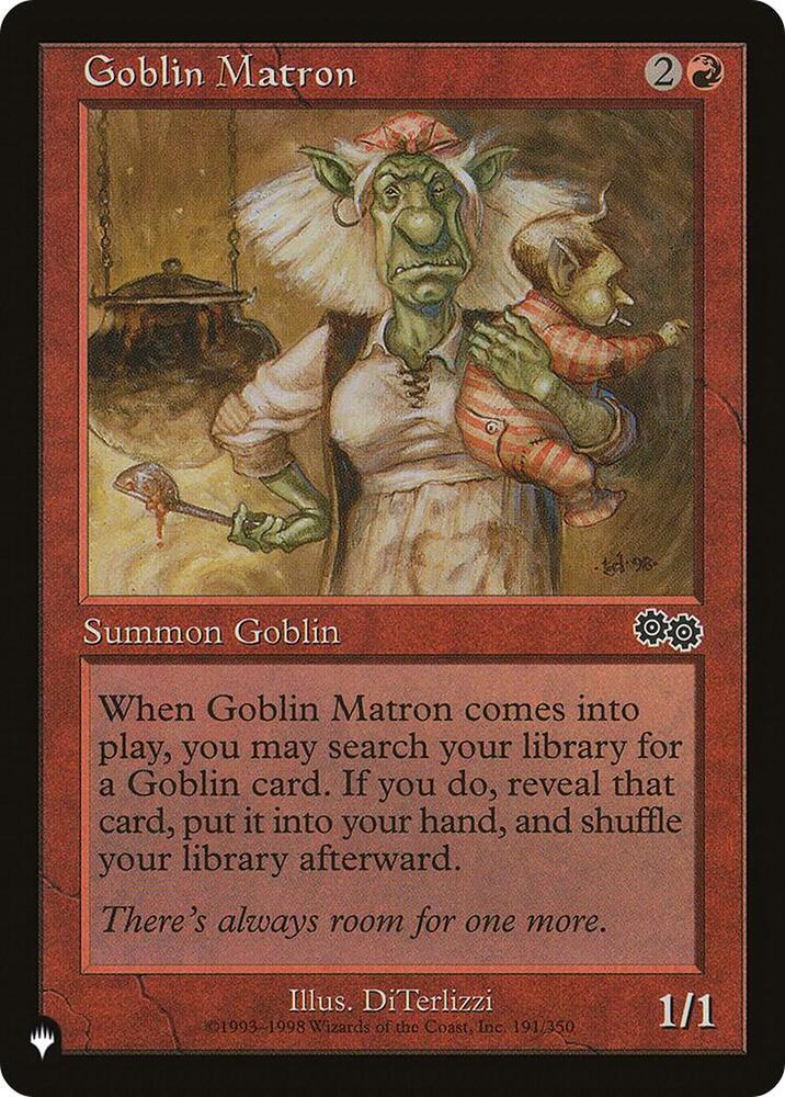 Goblin Matron (USG) (191/350) [The List]