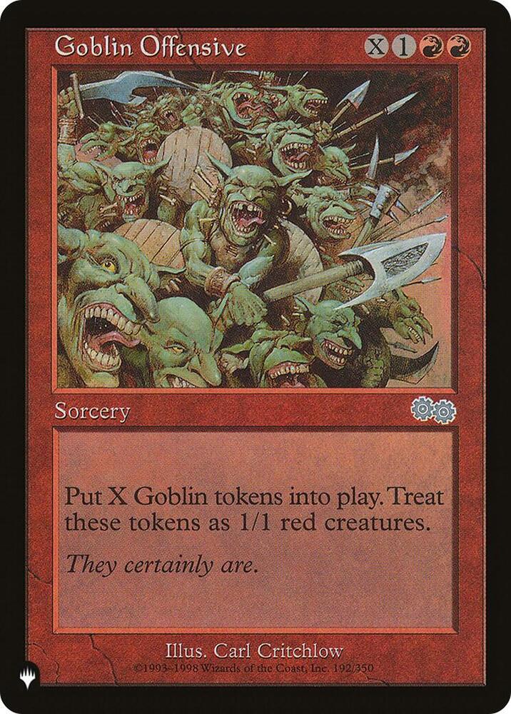 Goblin Offensive (192/350) [The List]