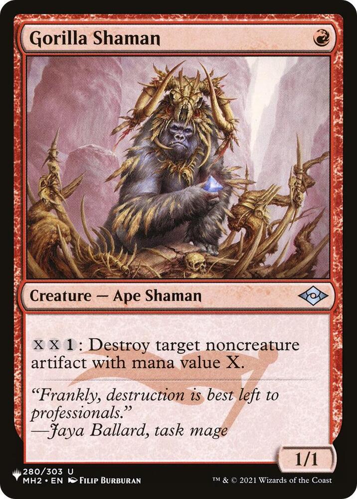 Gorilla Shaman (280/303) [The List]