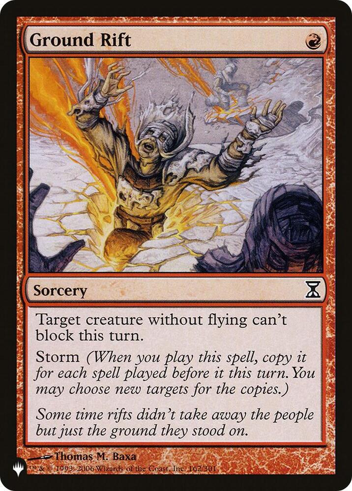 Ground Rift (162/301) [The List]